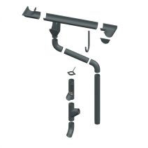Acél Antracit RAL7016